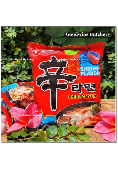 Noodle mie instant udon Korea Nongsim 120g SHIN RAMYUN SHRIMP